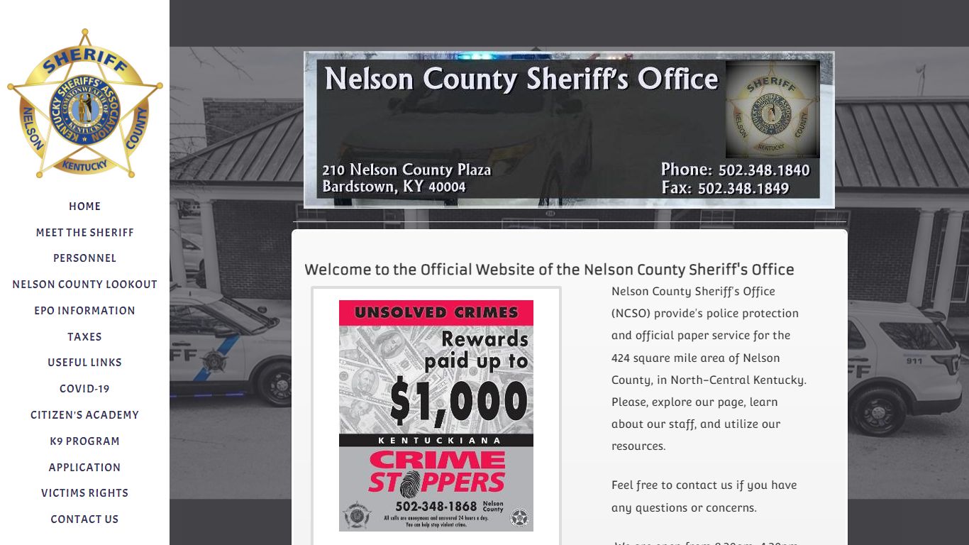 Nelson County Sheriff&#x27;s Department